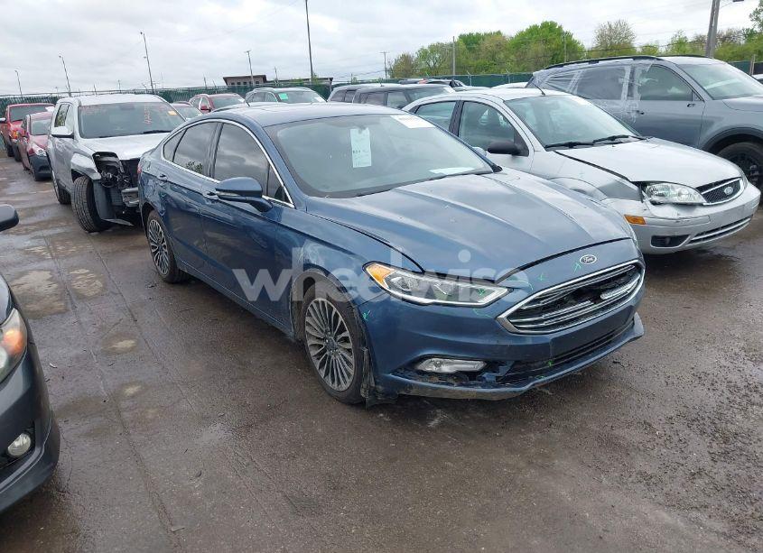 2018 Ford Fusion TITANIUM (VIN 3FA6P0D92JR234341) main photo