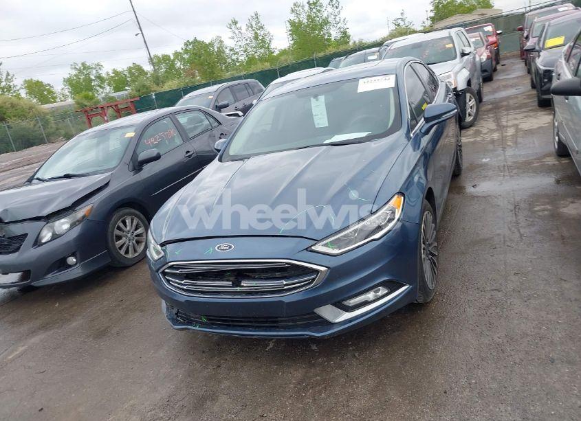 Photo 12 of 2018 Ford Fusion TITANIUM (VIN 3FA6P0D92JR234341)