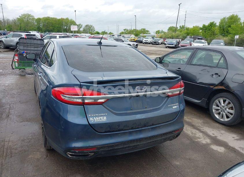 Photo 16 of 2018 Ford Fusion TITANIUM (VIN 3FA6P0D92JR234341)