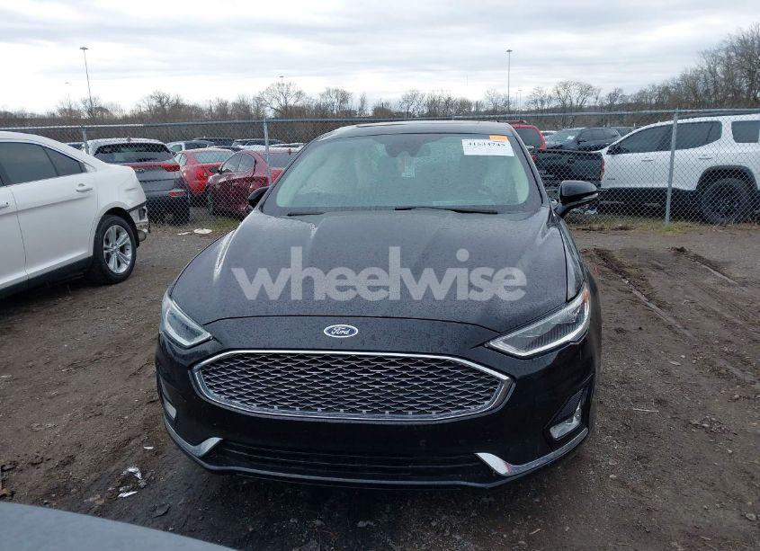 Photo 12 of 2019 Ford Fusion TITANIUM (VIN 3FA6P0D92KR184140)