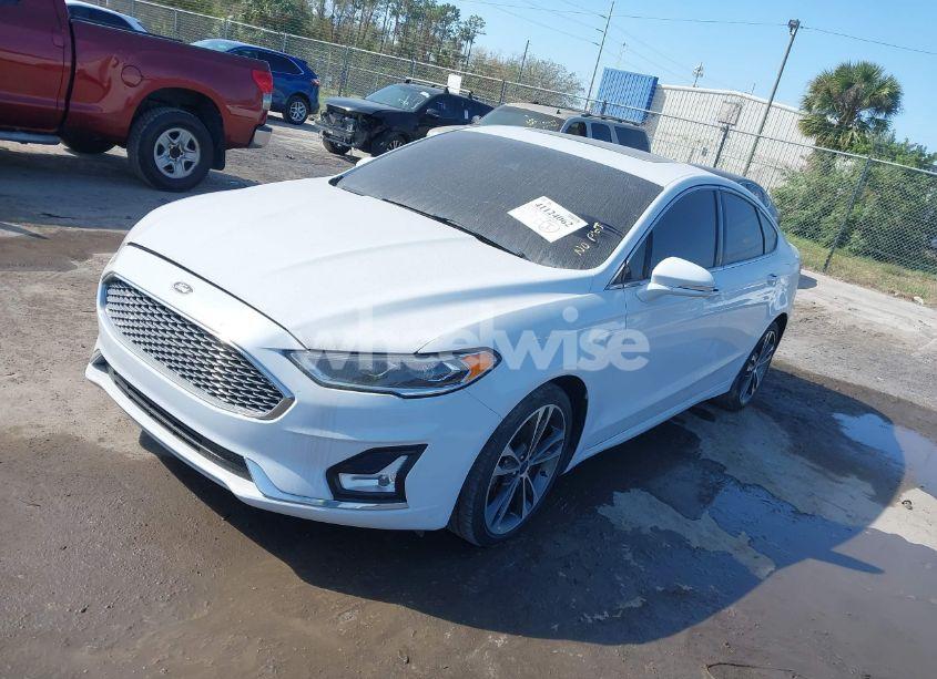 Photo 2 of 2020 Ford Fusion TITANIUM (VIN 3FA6P0D92LR153181)