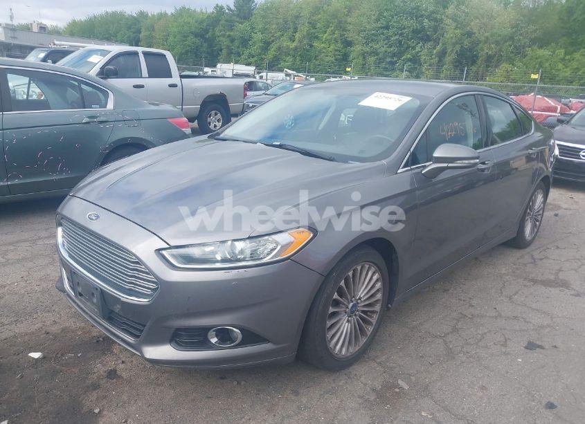 Photo 2 of 2013 Ford Fusion TITANIUM (VIN 3FA6P0D93DR298635)