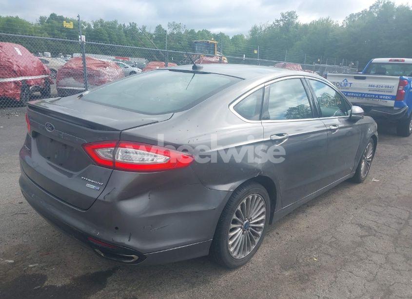 Photo 4 of 2013 Ford Fusion TITANIUM (VIN 3FA6P0D93DR298635)