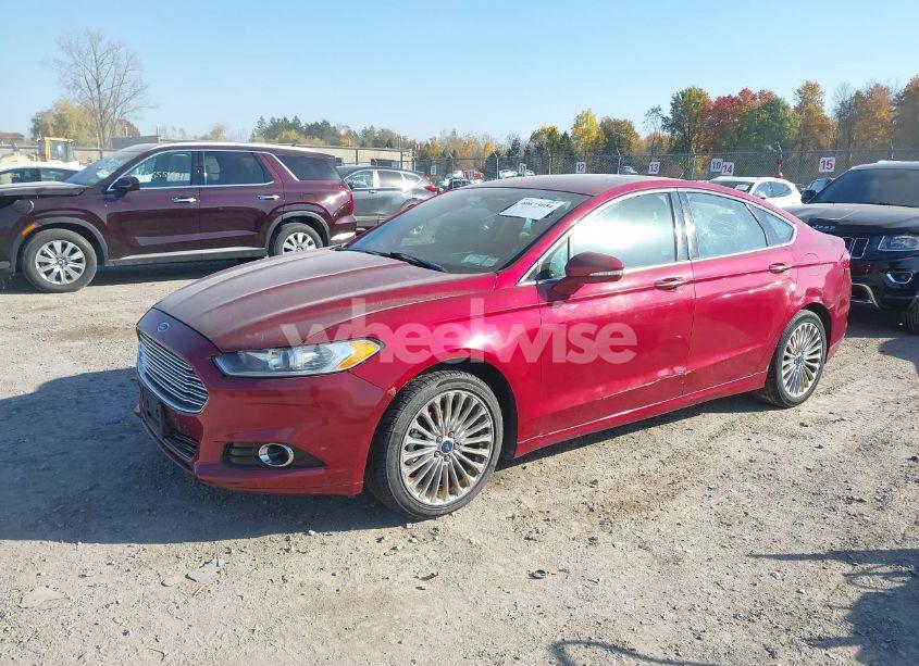 Photo 2 of 2014 Ford Fusion TITANIUM (VIN 3FA6P0D93ER189531)