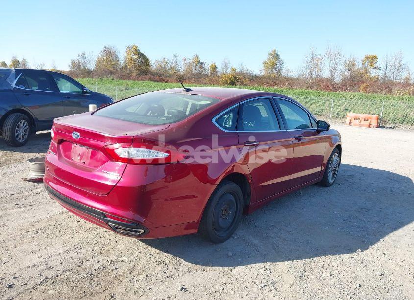 Photo 4 of 2014 Ford Fusion TITANIUM (VIN 3FA6P0D93ER189531)