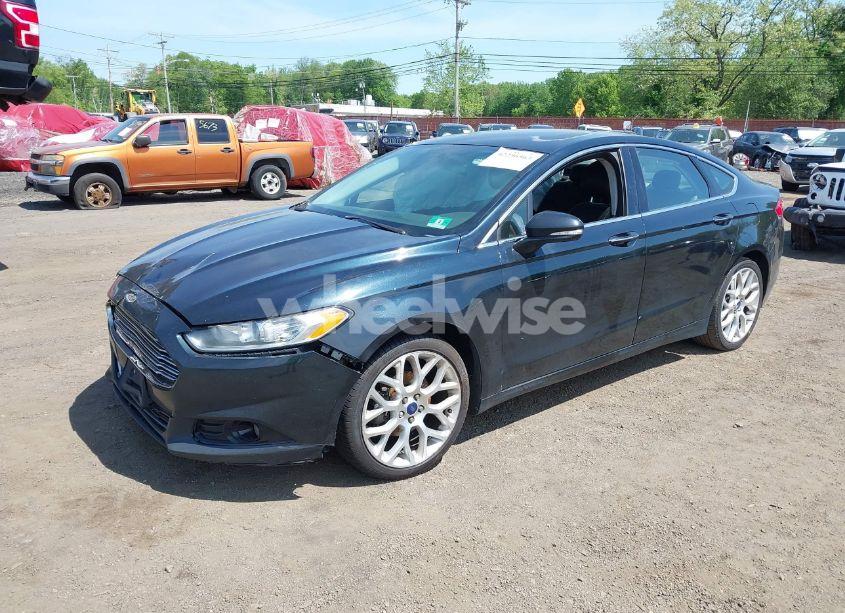 Photo 2 of 2014 Ford Fusion TITANIUM (VIN 3FA6P0D93ER205551)