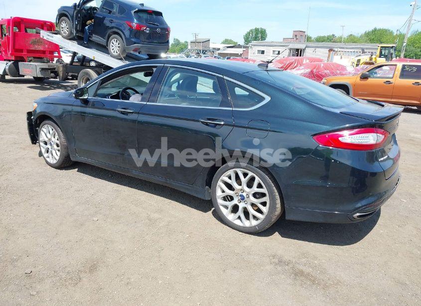 Photo 3 of 2014 Ford Fusion TITANIUM (VIN 3FA6P0D93ER205551)