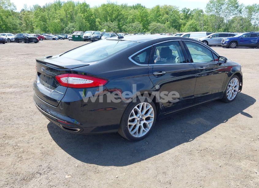 Photo 4 of 2014 Ford Fusion TITANIUM (VIN 3FA6P0D93ER205551)