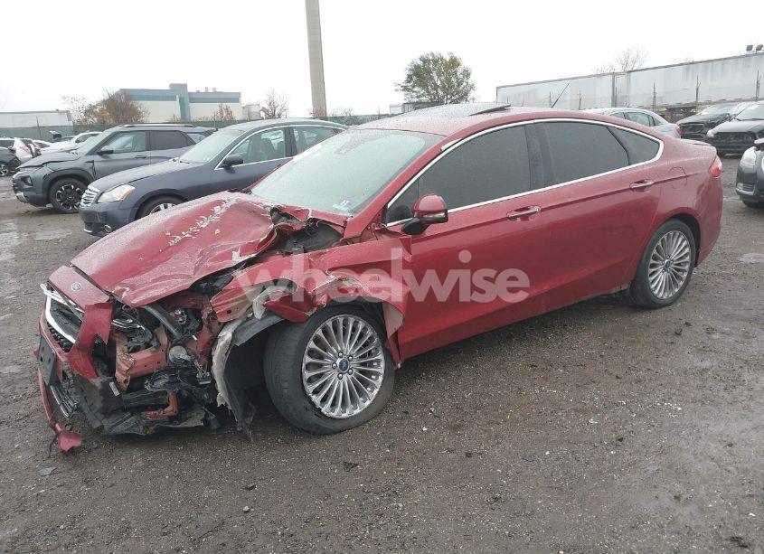 Photo 2 of 2015 Ford Fusion TITANIUM (VIN 3FA6P0D93FR148639)