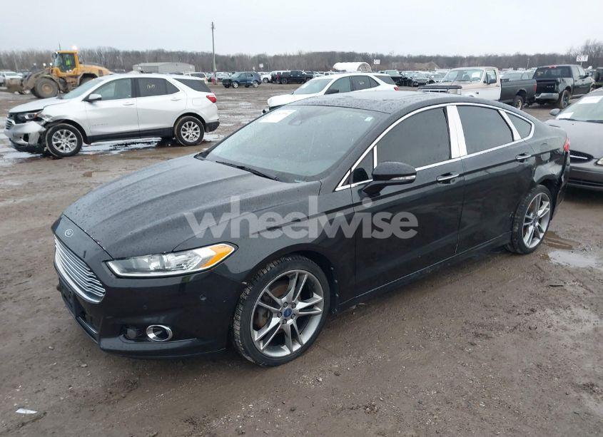 Photo 2 of 2013 Ford Fusion TITANIUM (VIN 3FA6P0D94DR100631)