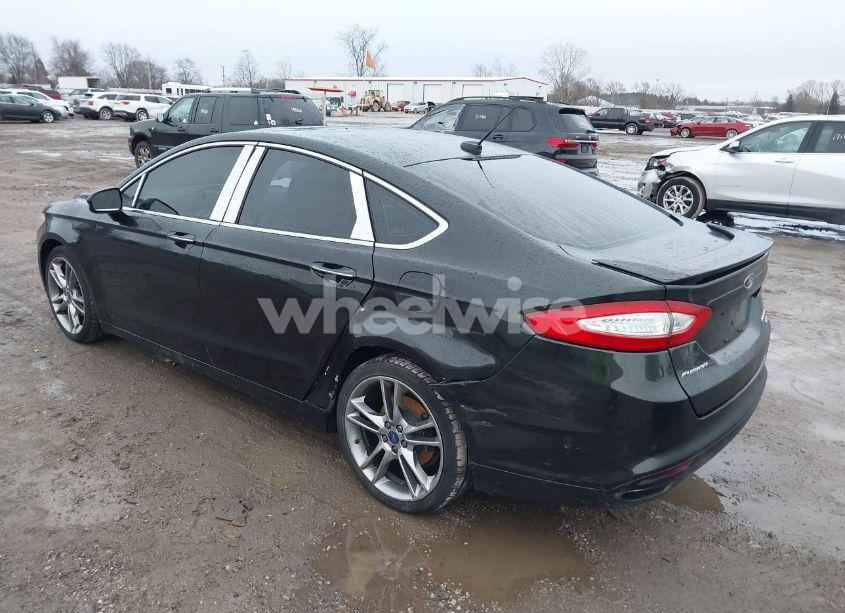 Photo 3 of 2013 Ford Fusion TITANIUM (VIN 3FA6P0D94DR100631)
