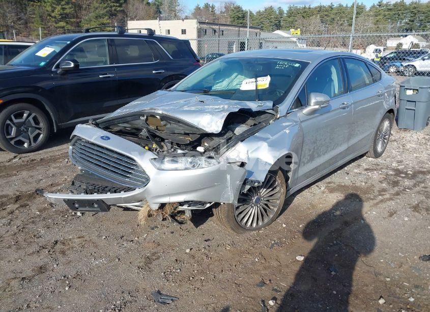 Photo 2 of 2014 Ford Fusion TITANIUM (VIN 3FA6P0D95ER172777)