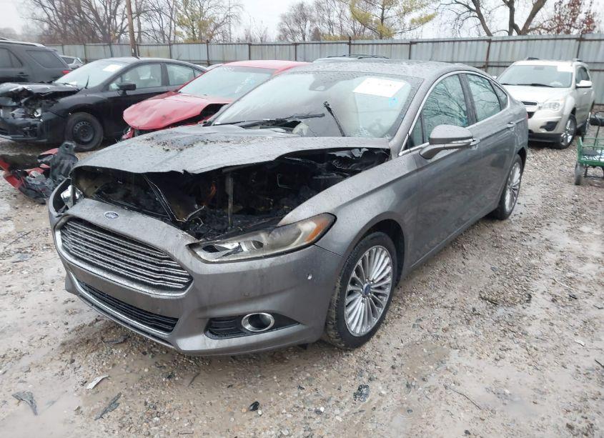 Photo 2 of 2014 Ford Fusion TITANIUM (VIN 3FA6P0D95ER183679)