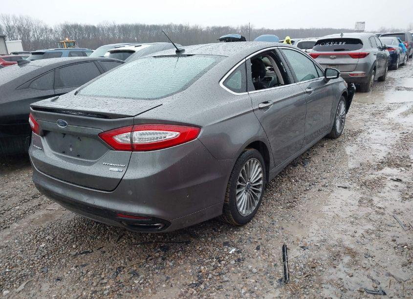 Photo 4 of 2014 Ford Fusion TITANIUM (VIN 3FA6P0D95ER183679)
