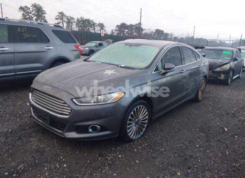 Photo 2 of 2013 Ford Fusion TITANIUM (VIN 3FA6P0D96DR104874)