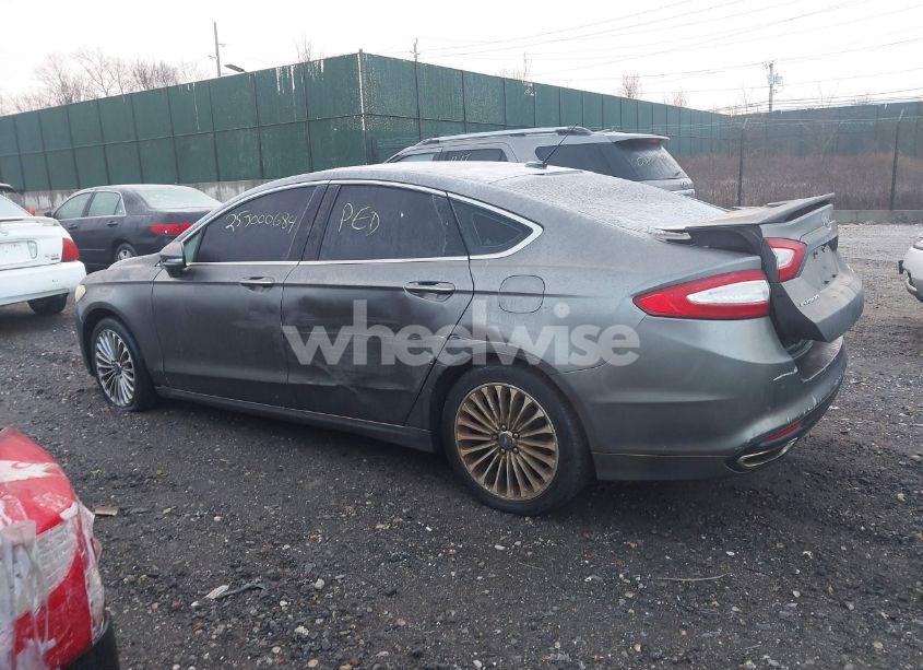 Photo 3 of 2013 Ford Fusion TITANIUM (VIN 3FA6P0D96DR104874)