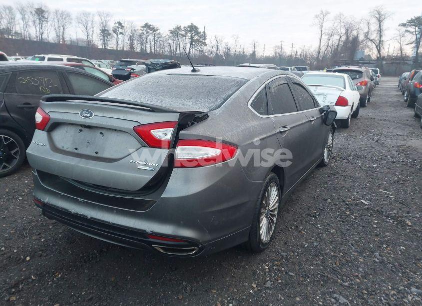 Photo 4 of 2013 Ford Fusion TITANIUM (VIN 3FA6P0D96DR104874)