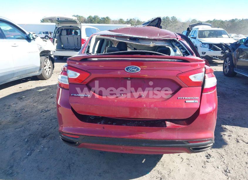 Photo 17 of 2016 Ford Fusion TITANIUM (VIN 3FA6P0D96GR231970)