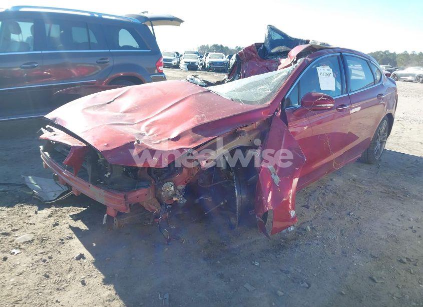 Photo 2 of 2016 Ford Fusion TITANIUM (VIN 3FA6P0D96GR231970)