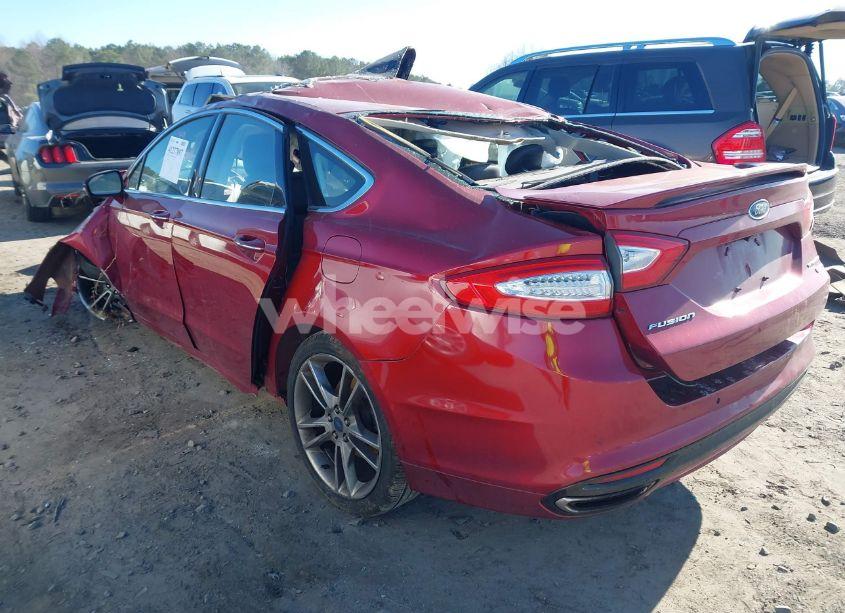 Photo 3 of 2016 Ford Fusion TITANIUM (VIN 3FA6P0D96GR231970)