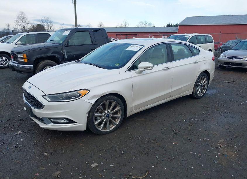 Photo 2 of 2017 Ford Fusion PLATINUM (VIN 3FA6P0D96HR411421)