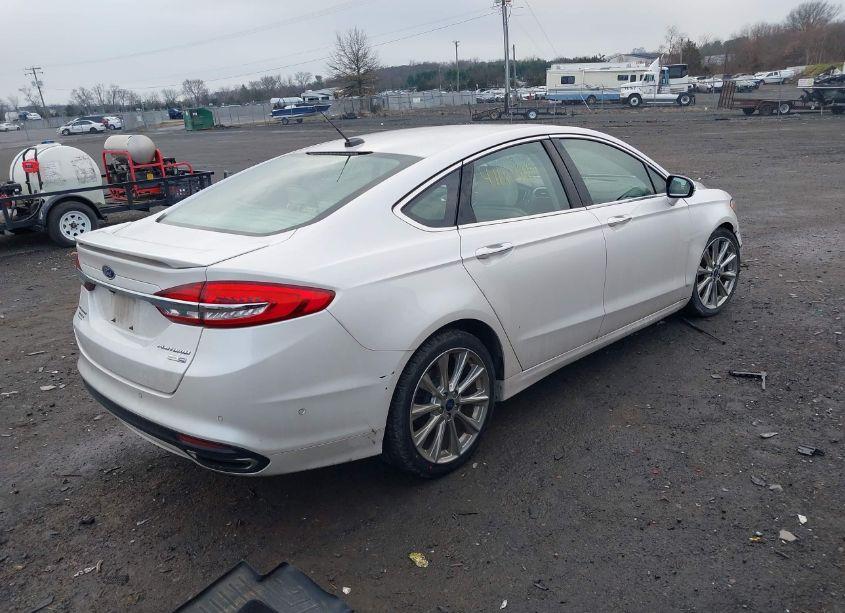 Photo 4 of 2017 Ford Fusion PLATINUM (VIN 3FA6P0D96HR411421)