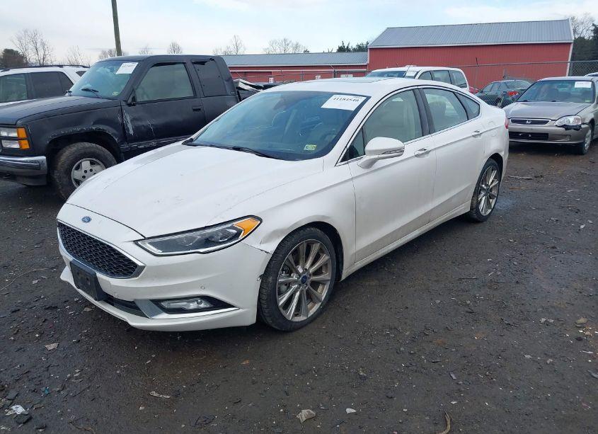 Photo 6 of 2017 Ford Fusion PLATINUM (VIN 3FA6P0D96HR411421)