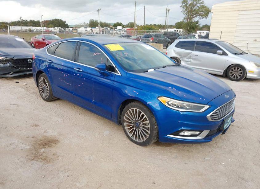 2018 Ford Fusion TITANIUM (VIN 3FA6P0D96JR205554) main photo