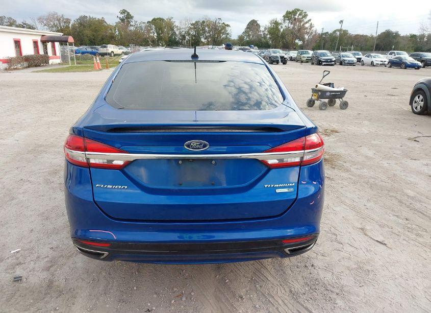 Photo 16 of 2018 Ford Fusion TITANIUM (VIN 3FA6P0D96JR205554)