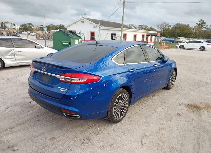 Photo 4 of 2018 Ford Fusion TITANIUM (VIN 3FA6P0D96JR205554)