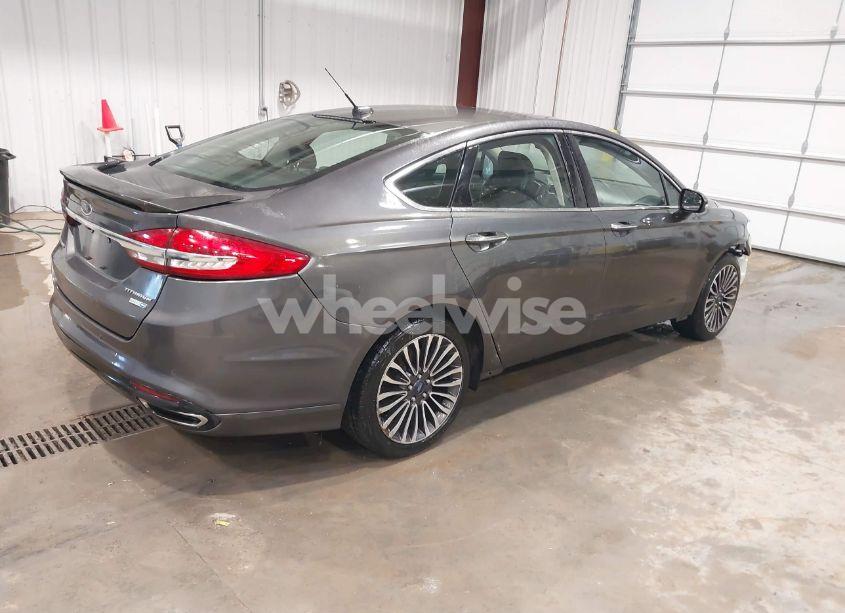Photo 4 of 2018 Ford Fusion TITANIUM (VIN 3FA6P0D96JR225576)