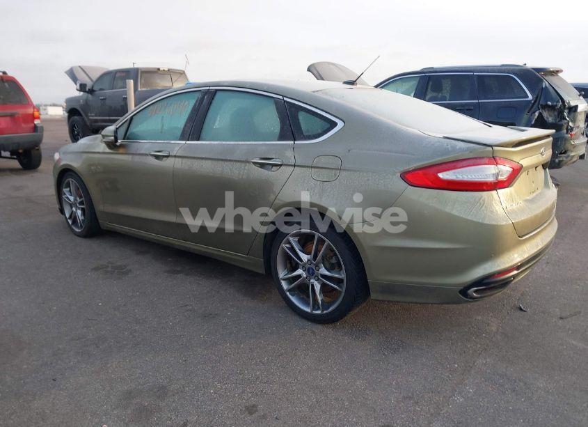 Photo 3 of 2013 Ford Fusion TITANIUM (VIN 3FA6P0D97DR173721)