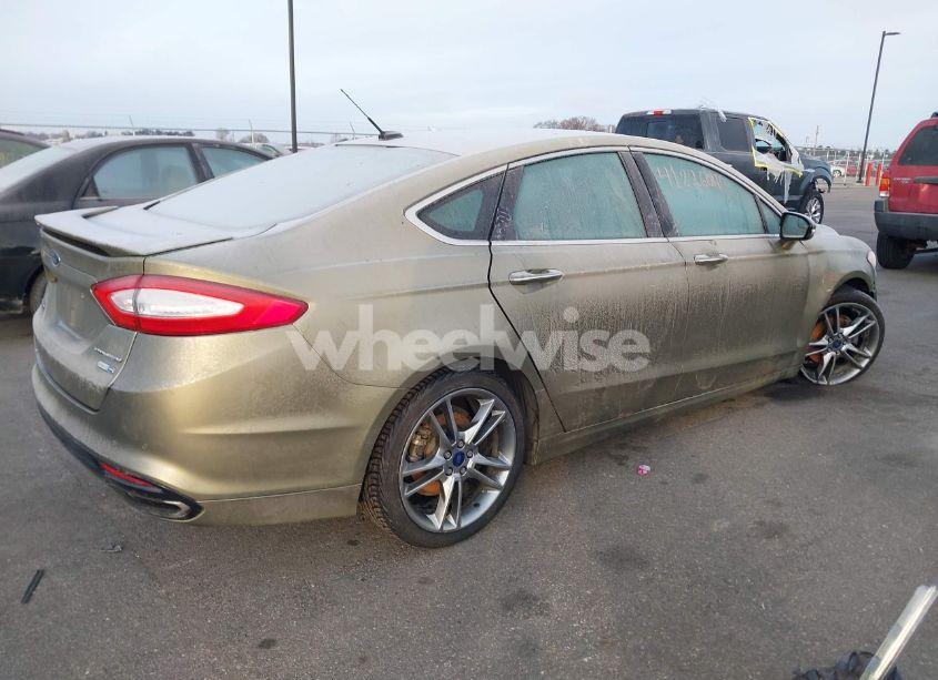 Photo 4 of 2013 Ford Fusion TITANIUM (VIN 3FA6P0D97DR173721)