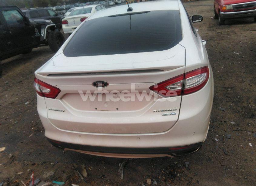 Photo 16 of 2013 Ford Fusion TITANIUM (VIN 3FA6P0D97DR321267)