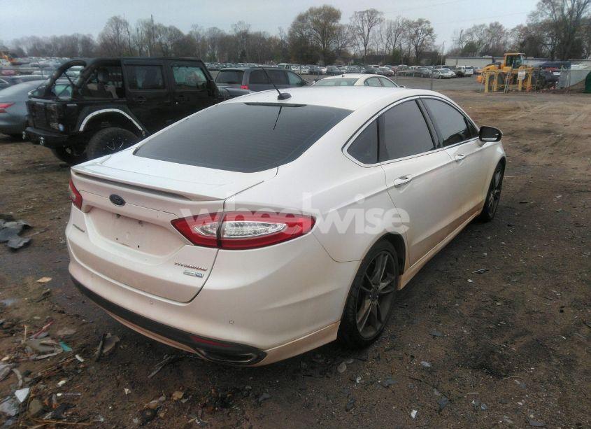 Photo 4 of 2013 Ford Fusion TITANIUM (VIN 3FA6P0D97DR321267)