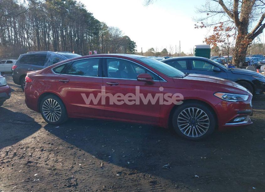 Photo 13 of 2017 Ford Fusion TITANIUM (VIN 3FA6P0D97HR268396)