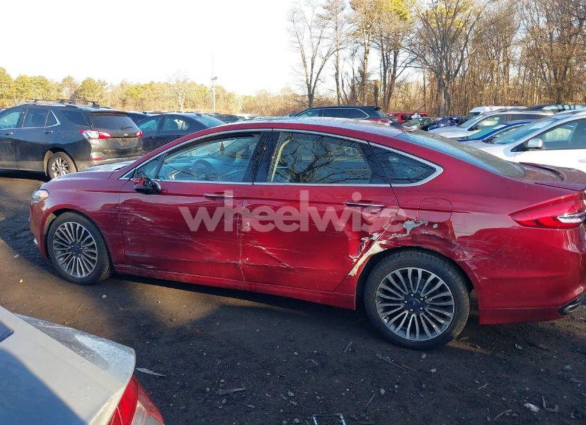 Photo 14 of 2017 Ford Fusion TITANIUM (VIN 3FA6P0D97HR268396)