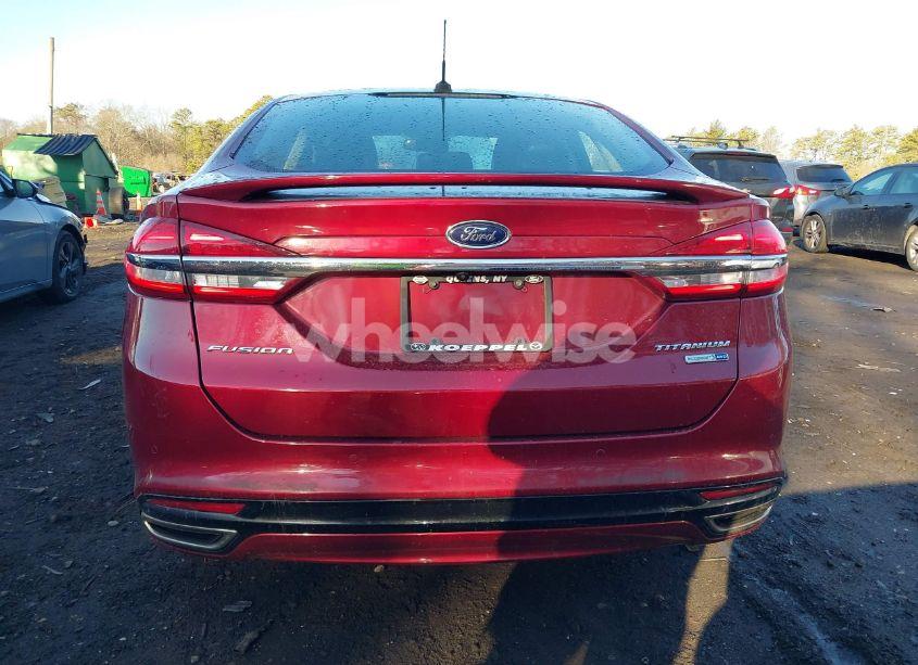 Photo 16 of 2017 Ford Fusion TITANIUM (VIN 3FA6P0D97HR268396)