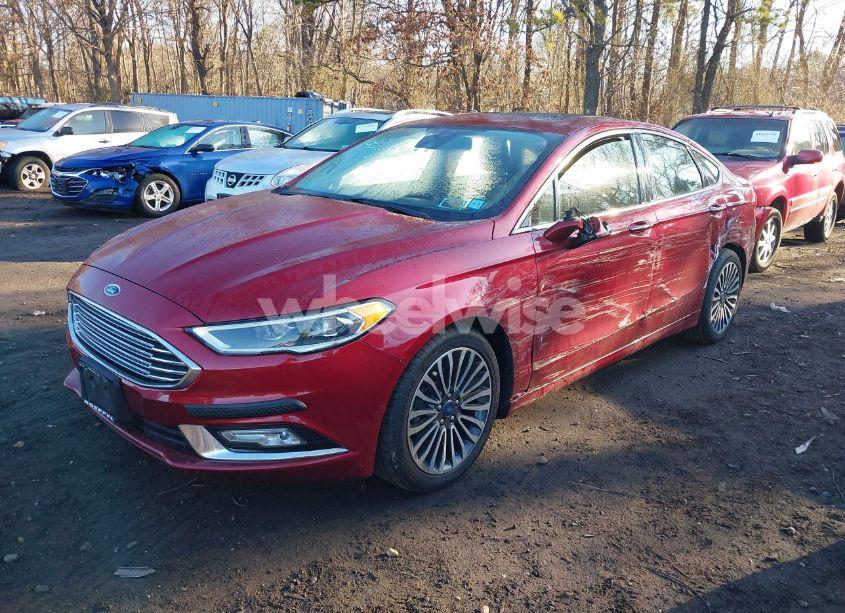 Photo 2 of 2017 Ford Fusion TITANIUM (VIN 3FA6P0D97HR268396)