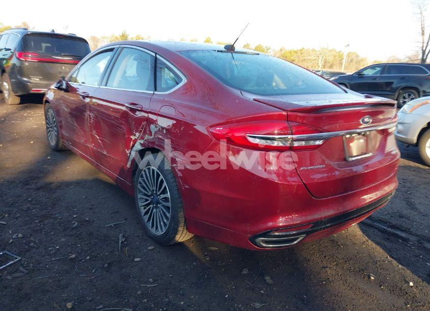 Photo 3 of 2017 Ford Fusion TITANIUM (VIN 3FA6P0D97HR268396)