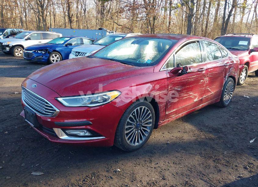 Photo 6 of 2017 Ford Fusion TITANIUM (VIN 3FA6P0D97HR268396)