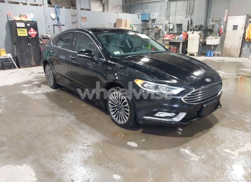 2018 Ford Fusion TITANIUM (VIN 3FA6P0D97JR155117) main photo