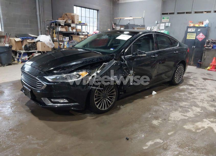 Photo 2 of 2018 Ford Fusion TITANIUM (VIN 3FA6P0D97JR155117)