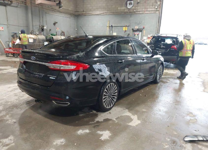 Photo 4 of 2018 Ford Fusion TITANIUM (VIN 3FA6P0D97JR155117)