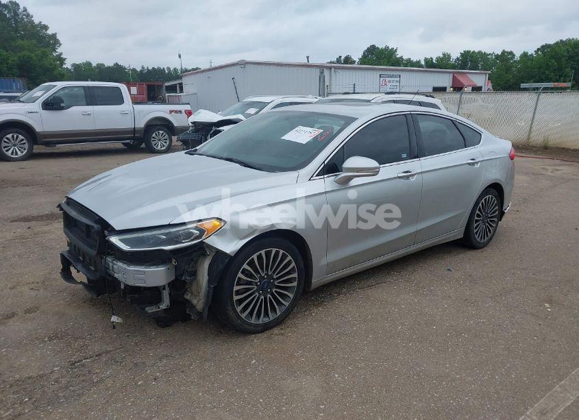 Photo 2 of 2018 Ford Fusion TITANIUM (VIN 3FA6P0D97JR194208)