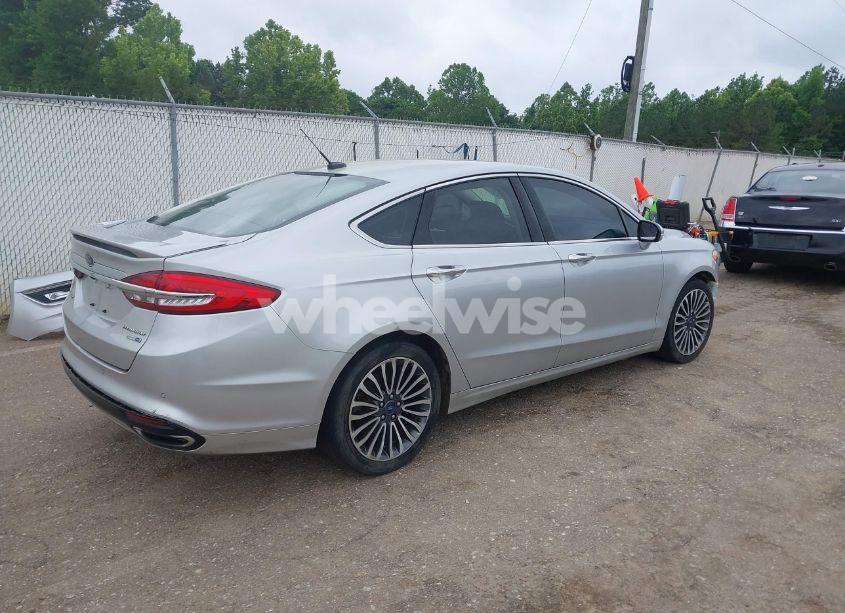 Photo 4 of 2018 Ford Fusion TITANIUM (VIN 3FA6P0D97JR194208)