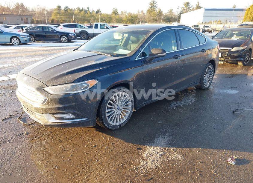 Photo 2 of 2018 Ford Fusion TITANIUM (VIN 3FA6P0D97JR233380)