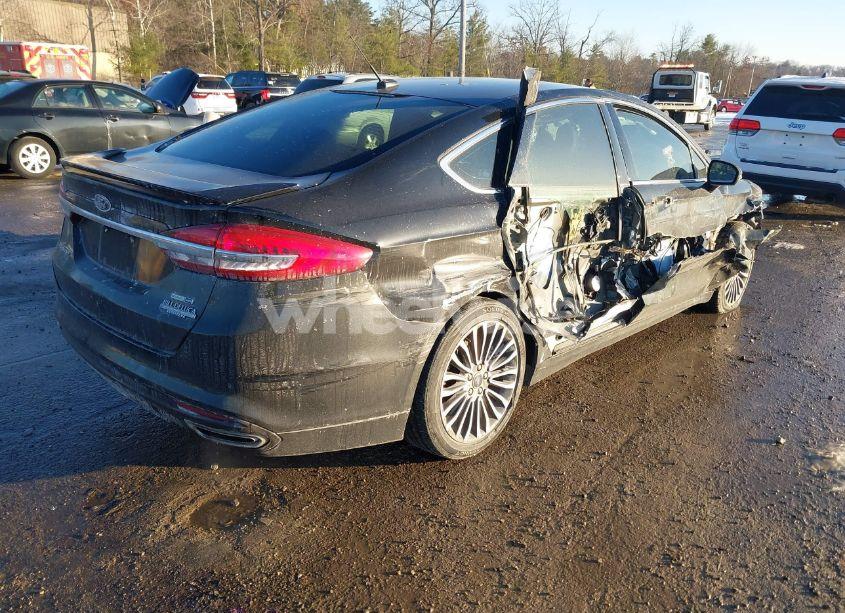 Photo 4 of 2018 Ford Fusion TITANIUM (VIN 3FA6P0D97JR233380)