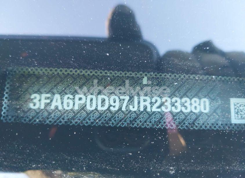 Photo 9 of 2018 Ford Fusion TITANIUM (VIN 3FA6P0D97JR233380)