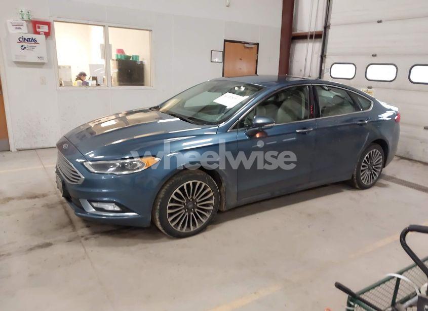 Photo 2 of 2018 Ford Fusion TITANIUM (VIN 3FA6P0D97JR271966)